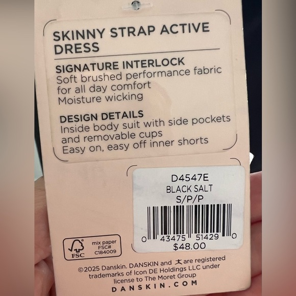 New with Tag 🏌️‍♀️🎾 Danskin Black Strappy Jumpsuit - Picture 9 of 12